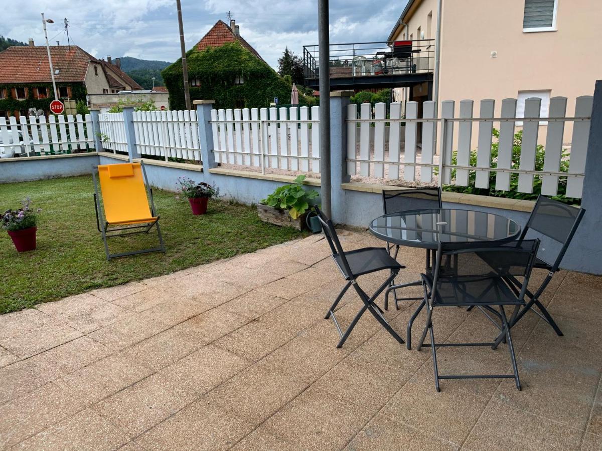 Au Paradis De La Riviere Joyeuse - Gite Avec Terrasse Willer-sur-Thur Luaran gambar